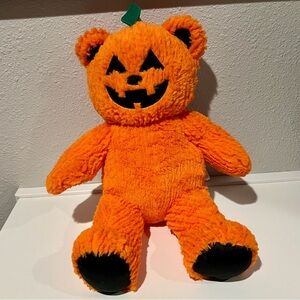 Build-A-Bear Halloween Pumpkin Plush - Orange and Black